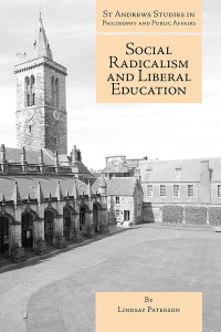 Cover image: Social Radicalism and Liberal Education 2nd edition 9781845407520