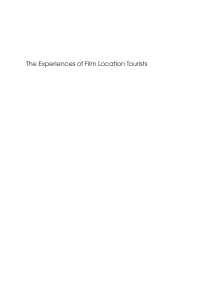 Imagen de portada: The Experiences of Film Location Tourists 1st edition 9781845411206