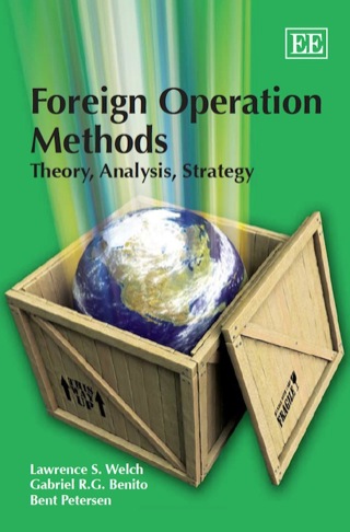 Titelbild: Foreign Operation Methods 9781845420444