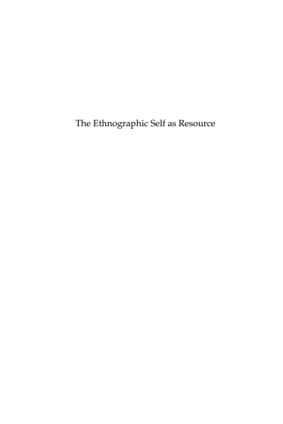 Cover image: The Ethnographic Self as Resource 1st edition 9781845456566