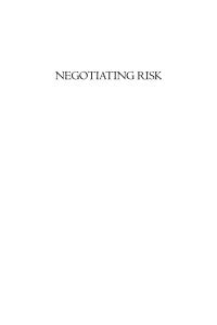 Omslagafbeelding: Negotiating Risk 1st edition 9781845455484