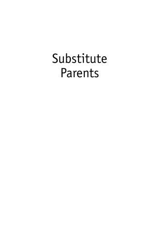 Imagen de portada: Substitute Parents 1st edition 9780857456410