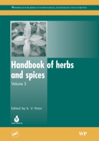Cover image: Handbook of Herbs and Spices 9781845690175