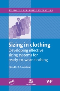 Cover image: Sizing in Clothing 9781845690342