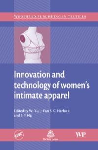 Cover image: Innovation and Technology of Women's Intimate Apparel 9781845690465