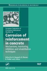 صورة الغلاف: Corrosion of Reinforcement in Concrete: Monitoring, Prevention and Rehabilitation Techniques 9781845692100
