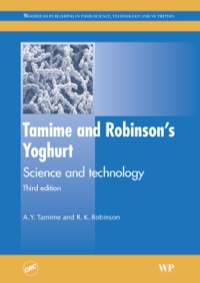 Imagen de portada: Tamime and Robinson's Yoghurt: Science and Technology 3rd edition 9781845692131