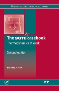 Cover image: The SGTE Casebook: Thermodynamics at Work 2nd edition 9781845692155