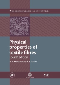 Cover image: Physical Properties of Textile Fibres 4th edition 9781845692209