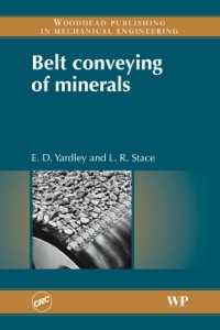 Imagen de portada: Belt Conveying of Minerals 9781845692308