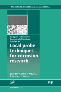 صورة الغلاف: Local Probe Techniques for Corrosion Research 9781845692360