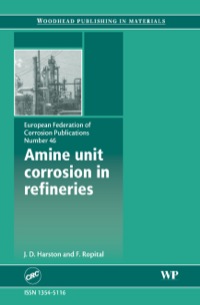 Immagine di copertina: Amine Unit Corrosion in Refineries 9781845692377