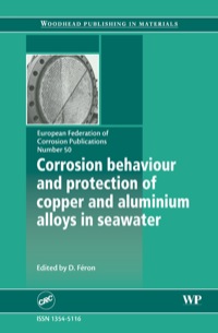 Imagen de portada: Corrosion Behaviour and Protection of Copper and Aluminium Alloys in Seawater 9781845692414