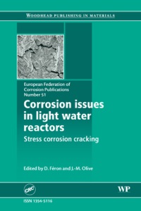 Imagen de portada: Corrosion Issues in Light Water Reactors: Stress Corrosion Cracking 9781845692421