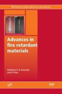 Imagen de portada: Advances in Fire Retardant Materials 9781845692629