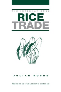 Imagen de portada: The International Rice Trade 9781855730984