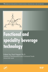 Cover image: Functional and Speciality Beverage Technology 9781845693428