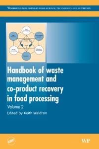 Omslagafbeelding: Handbook of Waste Management and Co-Product Recovery in Food Processing 9781845693916