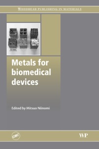 Immagine di copertina: Metals for Biomedical Devices 9781845694340