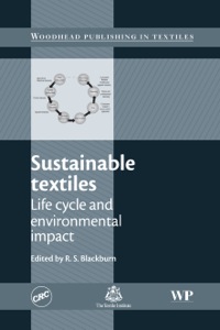 Imagen de portada: Sustainable Textiles: Life Cycle and Environmental Impact 9781845694531
