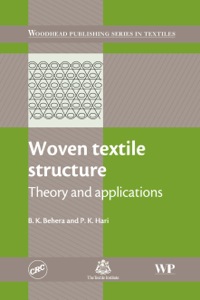 صورة الغلاف: Woven Textile Structure: Theory and Applications 9781845695149