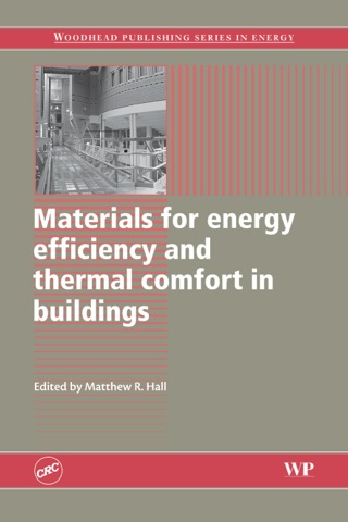 Imagen de portada: Materials for Energy Efficiency and Thermal Comfort in Buildings 9781845695262