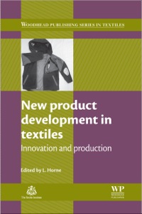 Imagen de portada: New Product Development in Textiles: Innovation and Production 9781845695385