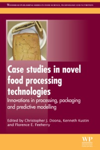 Imagen de portada: Case Studies in Novel Food Processing Technologies: Innovations in Processing, Packaging, and Predictive Modelling 9781845695514