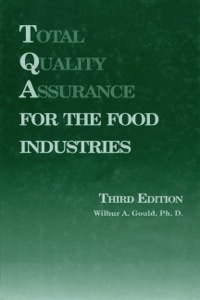 Cover image: Total Quality Assurance for the Food Industries 9781845696009