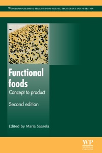 Omslagafbeelding: Functional Foods: Concept to Product 2nd edition 9781845696900