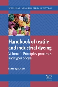 Omslagafbeelding: Handbook of Textile and Industrial Dyeing: Principles, Processes and Types of Dyes 9781845696955