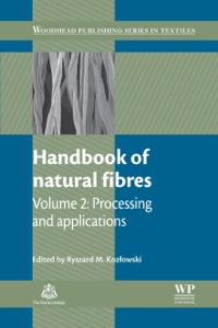 صورة الغلاف: Handbook of Natural Fibres: Processing and Applications 9781845696986