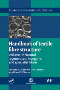 Cover image: Handbook of Textile Fibre Structure: Natural, Regenerated, inorganic and Specialist Fibres 9781845697303