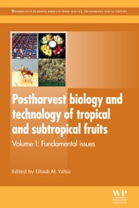Imagen de portada: Postharvest Biology and Technology of Tropical and Subtropical Fruits: Fundamental Issues 9781845697334