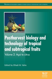 Imagen de portada: Postharvest Biology and Technology of Tropical and Subtropical Fruits: Açai to Citrus 9781845697341