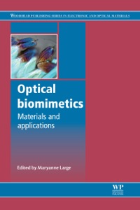 صورة الغلاف: Optical Biomimetics: Materials and Applications 9781845698027