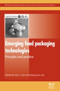 Cover image: Emerging Food Packaging Technologies: Principles and Practice 9781845698096