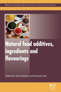 Cover image: Natural Food Additives, Ingredients and Flavourings 9781845698119