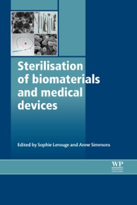 Cover image: Sterilisation of Biomaterials and Medical Devices 9781845699321