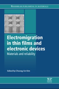 Immagine di copertina: Electromigration in Thin Films and Electronic Devices: Materials and Reliability 9781845699376