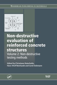 Titelbild: Non-Destructive Evaluation of Reinforced Concrete Structures: Non-Destructive Testing Methods 9781845699505