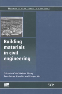 Titelbild: Building Materials in Civil Engineering 9781845699550