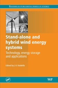 Cover image: Stand-Alone and Hybrid Wind Energy Systems: Technology, Energy Storage And Applications 9781845695279