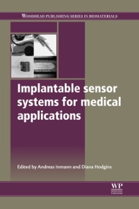 صورة الغلاف: Implantable Sensor Systems for Medical Applications 9781845699871