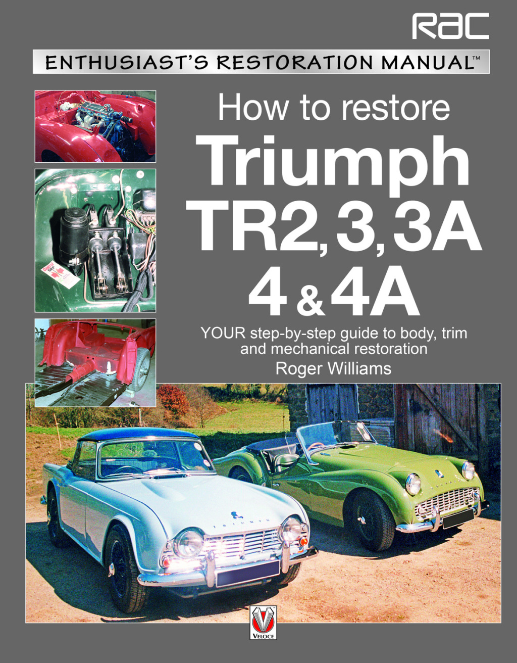 Triumph TR2  3  3A  4  4A  Enthusiasts Restoration Manual eBook