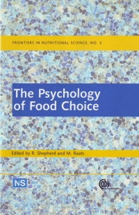 Cover image: Psychology of Food Choice, The 1st edition 9781845937232