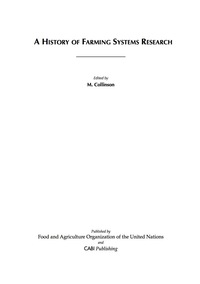 Titelbild: A History of Farming Systems Research 9780851994055