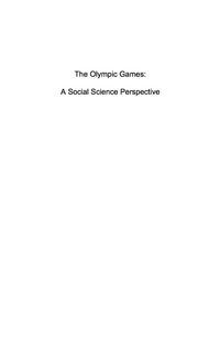 Cover image: The Olympic Games 2nd edition 9781845933463