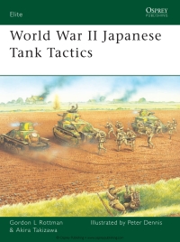 Cover image: World War II Japanese Tank Tactics 1st edition 9781846032349