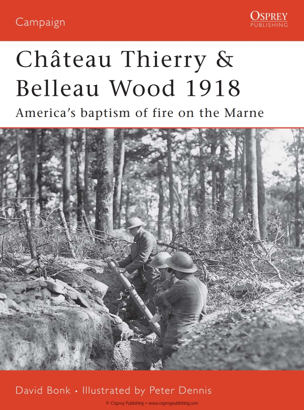 Château Thierry & Belleau Wood 1918 America’s baptism of fire on the Marne 1st Edition